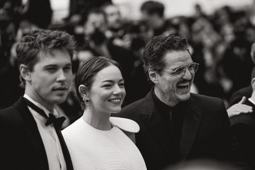 Austin Butler, Pedro Pascal e Emma Stone sul red carpet di Eddington, a Cannes 2025