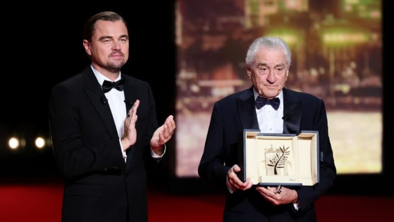 Leonardo Di Caprio e Robert De Niro a Cannes 2025