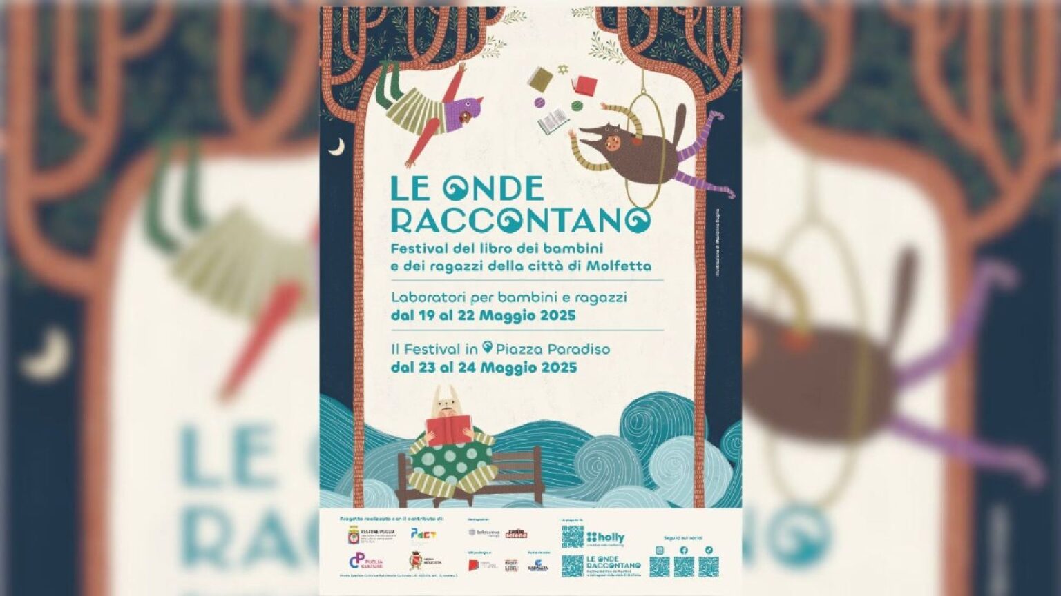 Poster dell'evento Le onde raccontano