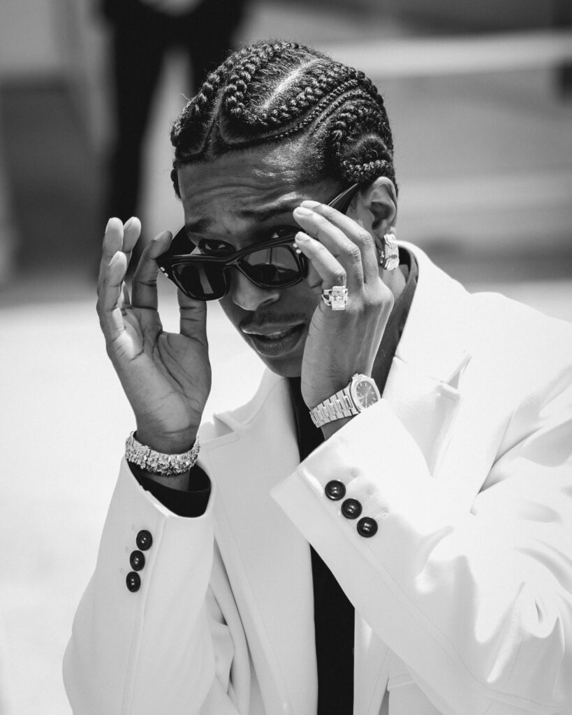 ASAP Rocky al photocall ufficiale di Highest 2 Lowest a Cannes 2025 (@Giulia Parmigiani per ScreenWorld.it)
