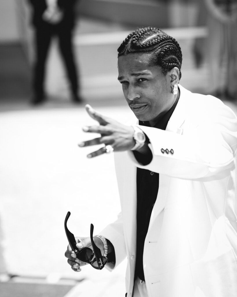 ASAP Rocky al photocall ufficiale di Highest 2 Lowest a Cannes 2025 (@Giulia Parmigiani per ScreenWorld.it)