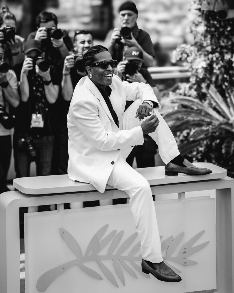 ASAP Rocky al photocall ufficiale di Highest 2 Lowest a Cannes 2025 (@Giulia Parmigiani per ScreenWorld.it)