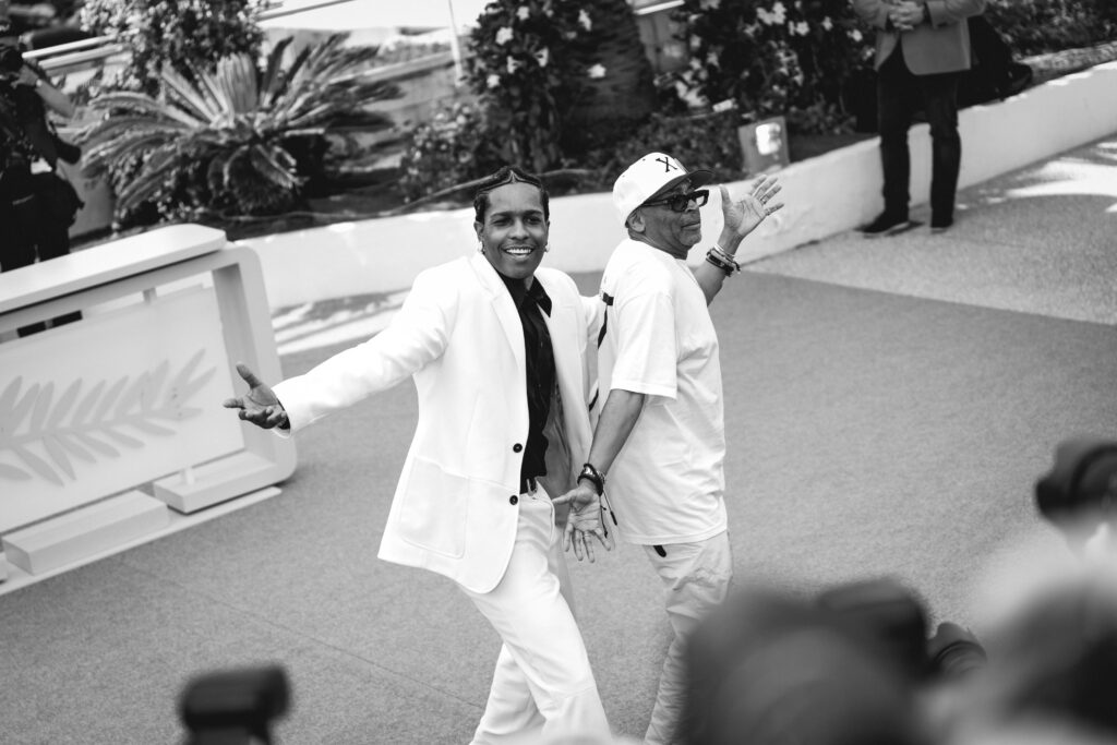ASAP Rocky di Highest 2 Lowest al photocall ufficiale del film a Cannes 2025 (@Giulia Parmigiani per ScreenWorld.it)