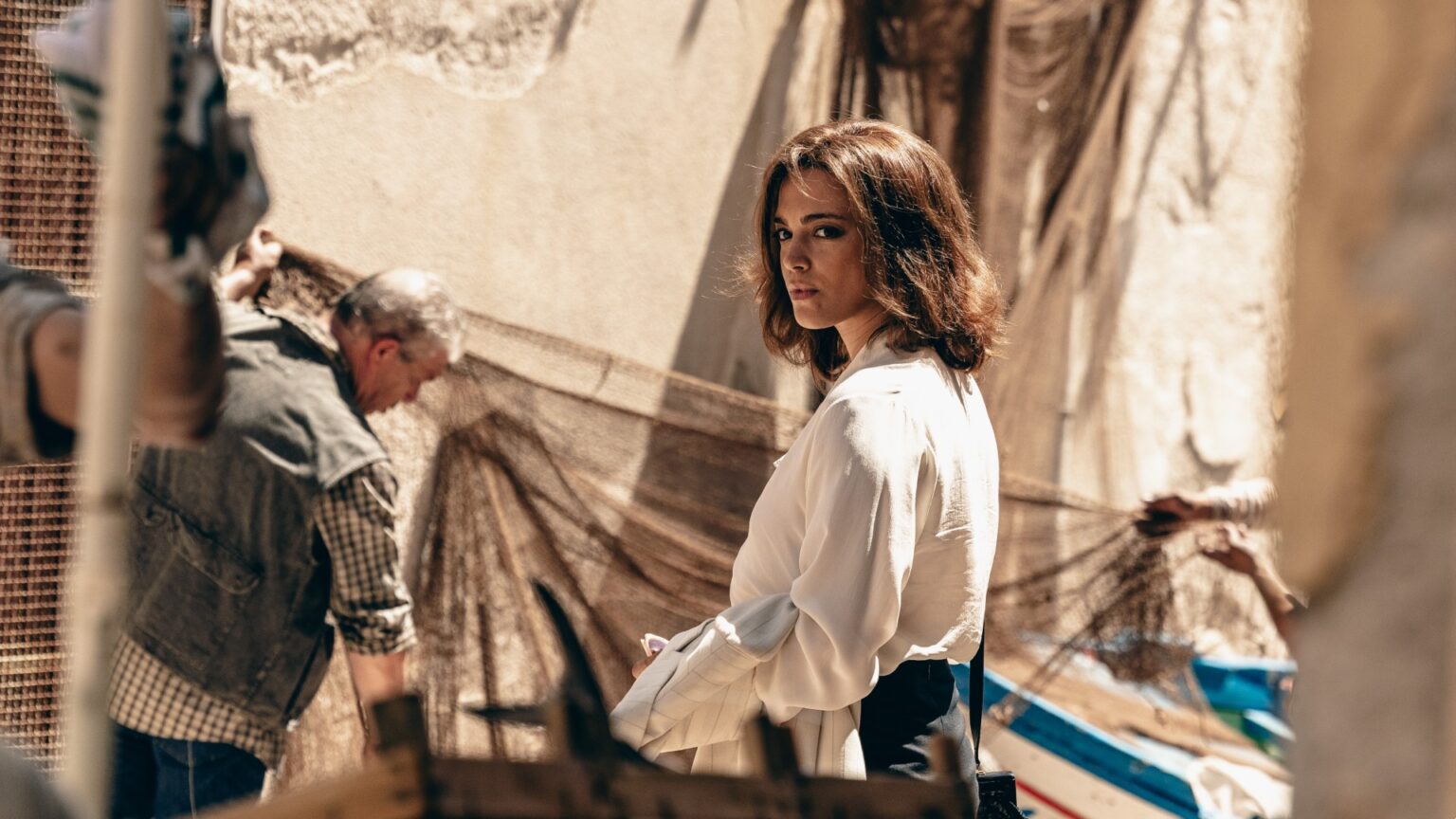 Ester Pantano in una scena di Francesca e Giovanni