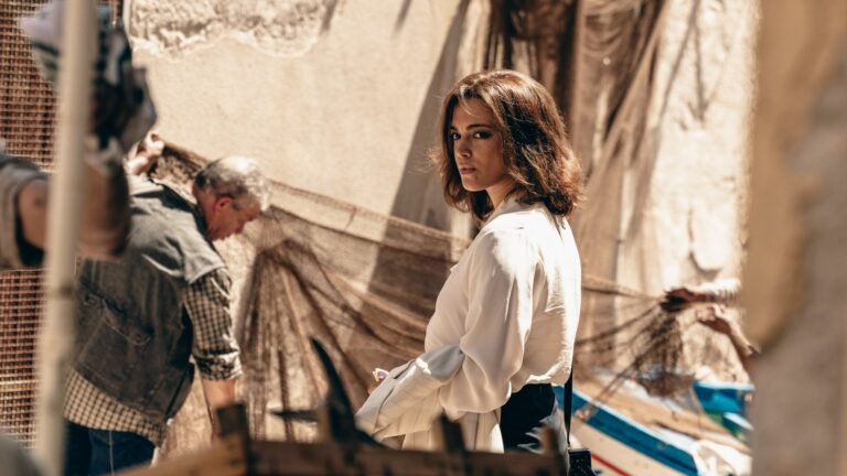 Ester Pantano in una scena di Francesca e Giovanni