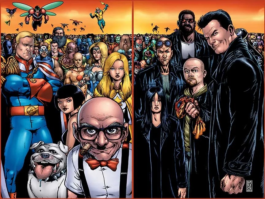 The Boys, disegnato da Darick Robertson