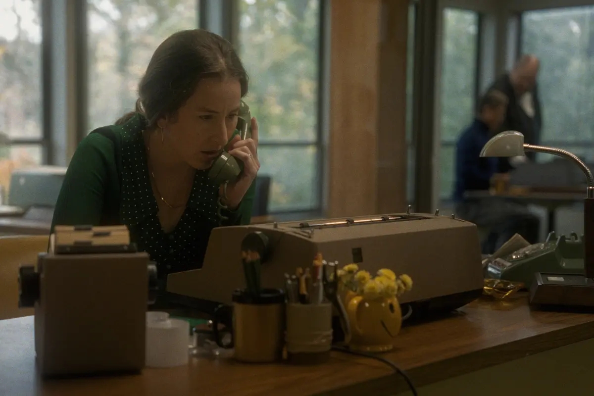 Alana Haim in una scena di The Mastermind