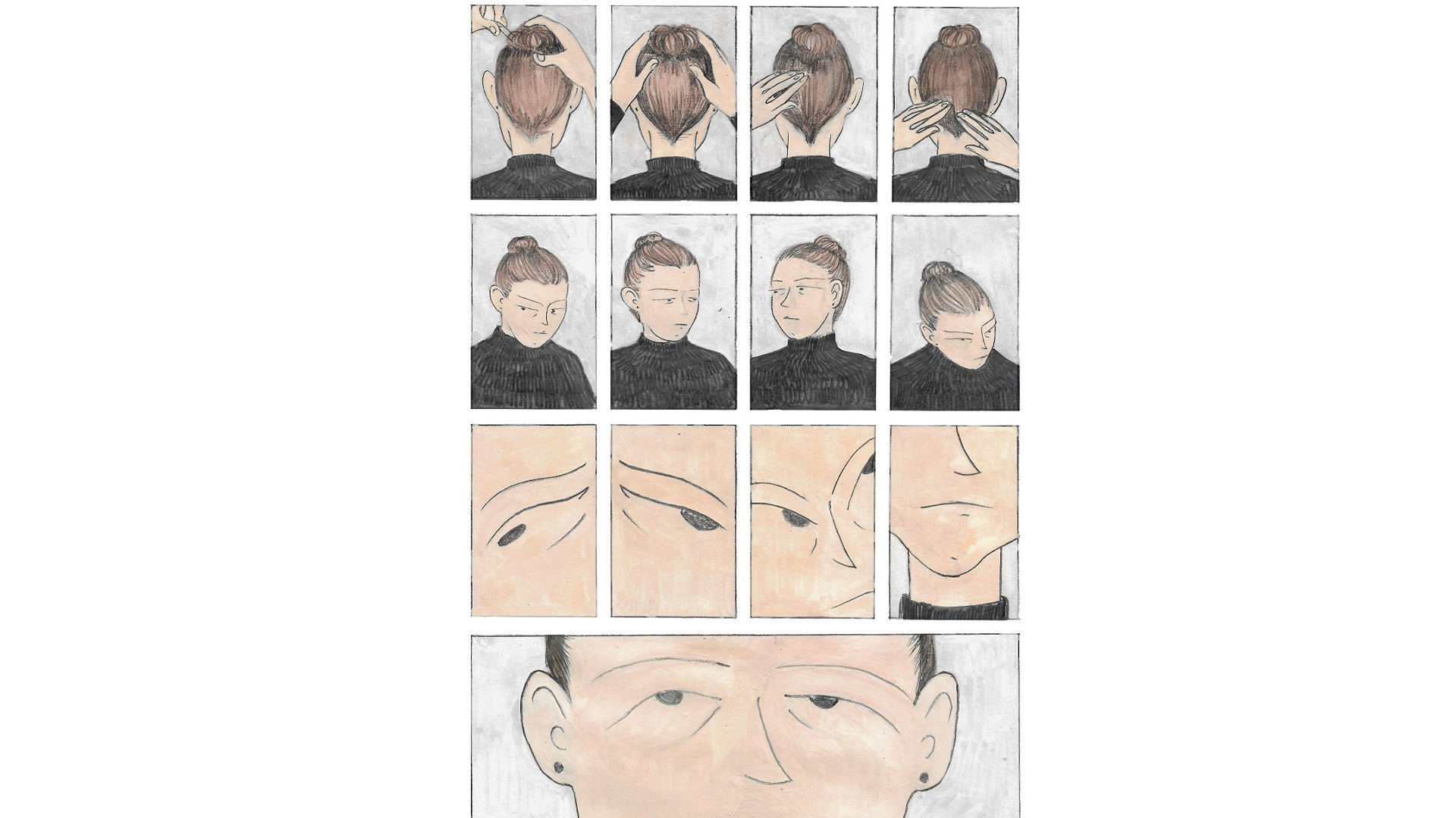 Un'altra tavola del fumetto