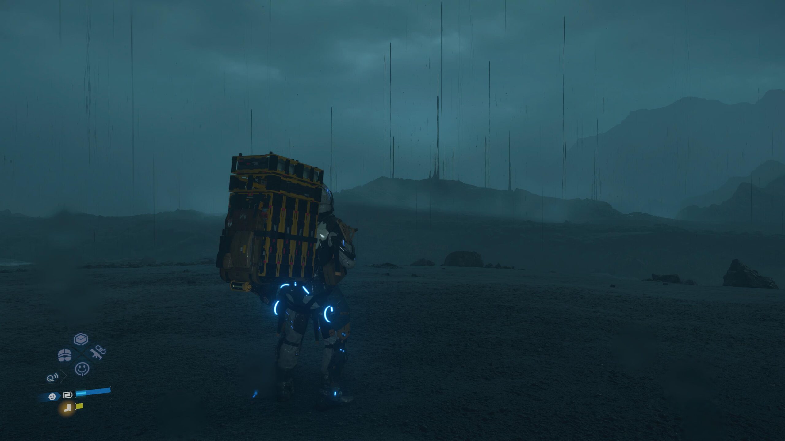 Concentrazione chirale in Death Stranding 2 On the Beach