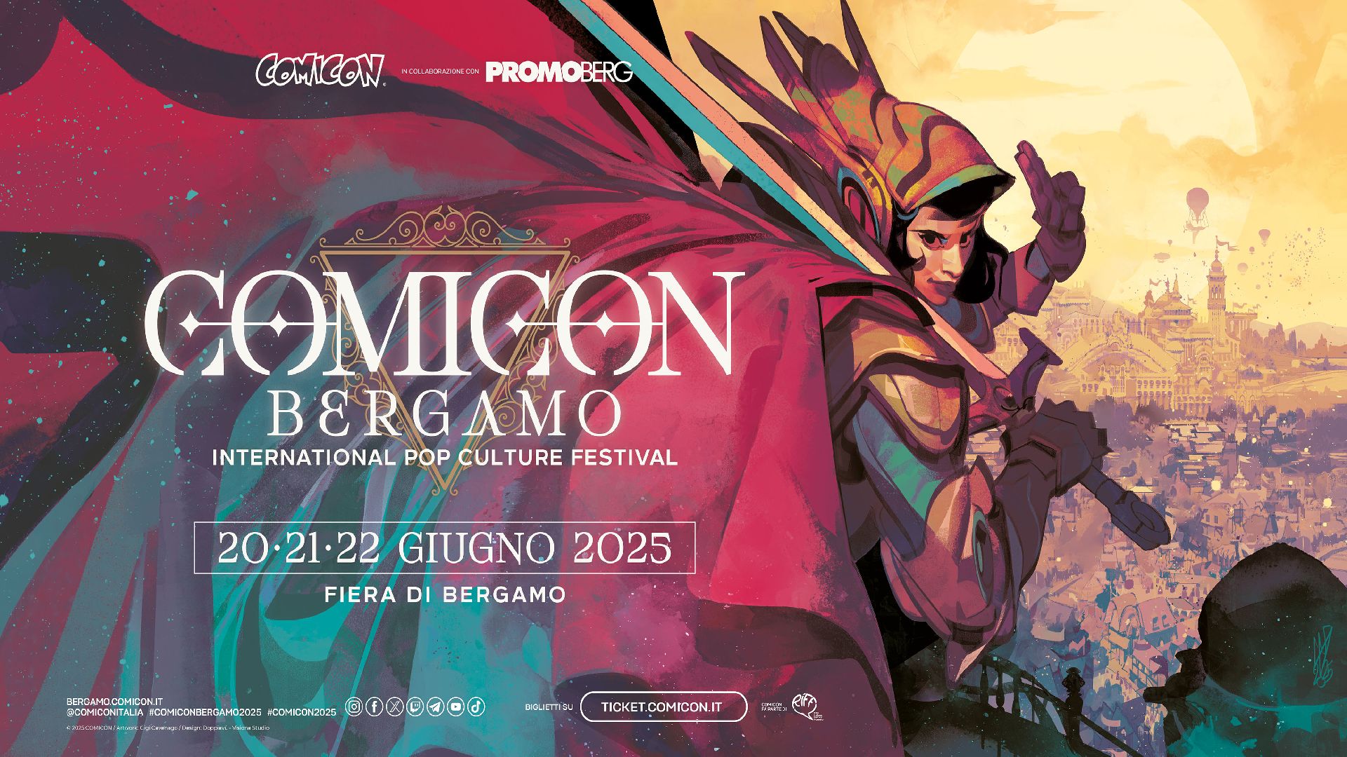 Torna il Comicon di Bergamo tra ospiti di pregio e tanto divertimento Torna il Comicon di Bergamo tra ospiti di pregio e tanto divertimento