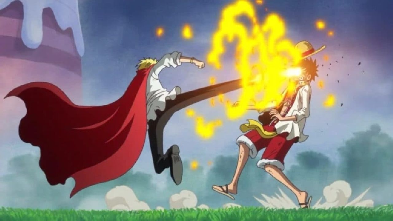 Scena dell'anime di One Piece