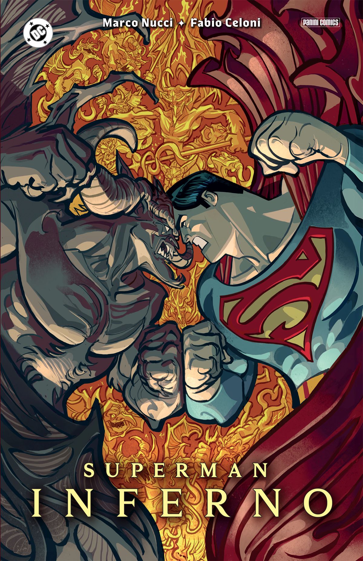 Cover di Superman: Inferno, fonte: Panini Comics