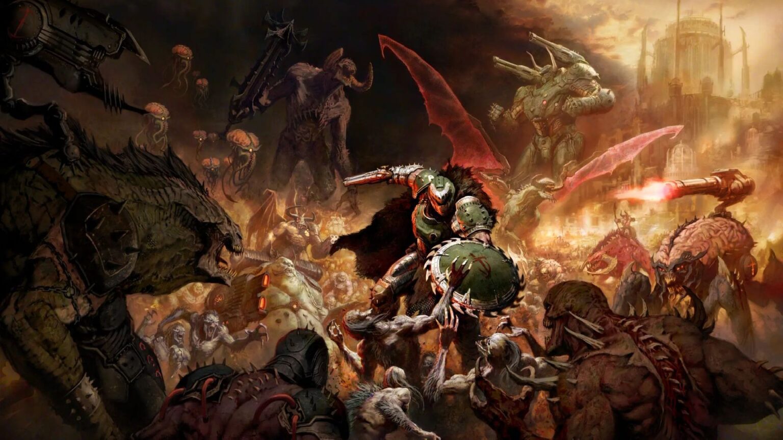 Un'immagine di DOOM The Dark Ages