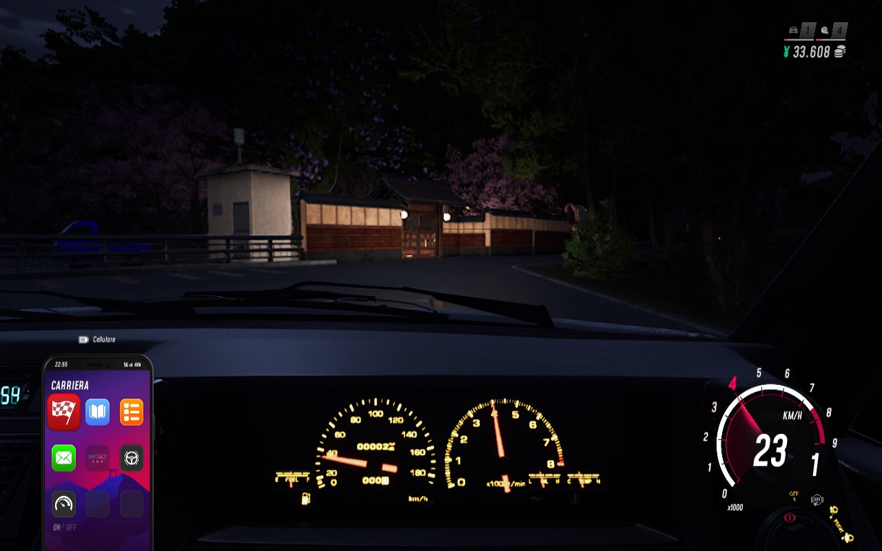 JDM Japanese Drift Master, una schermata di gioco