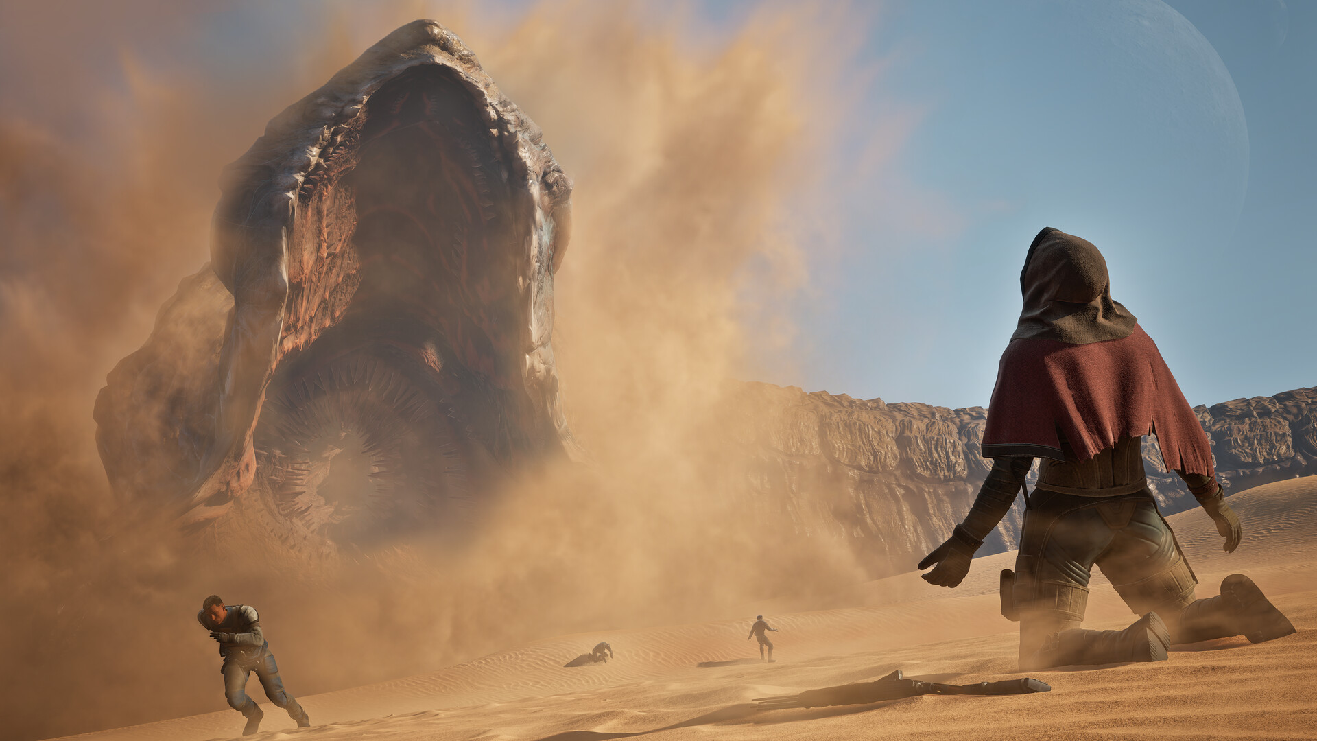 Una scena dal gioco Dune: Awakening