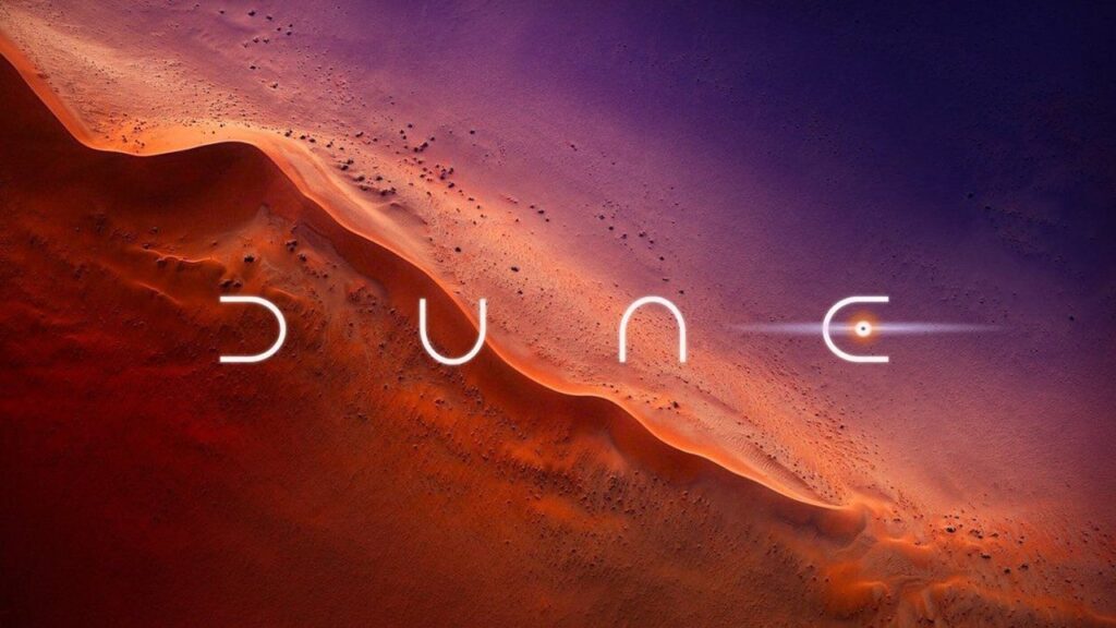 Il logo di dune di Dennis Villeneuve