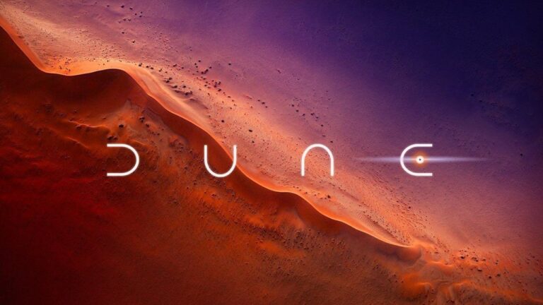 Il logo di dune di Dennis Villeneuve