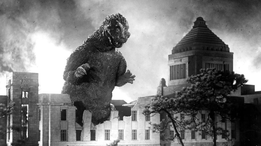 Godzilla nel primo film del 1954