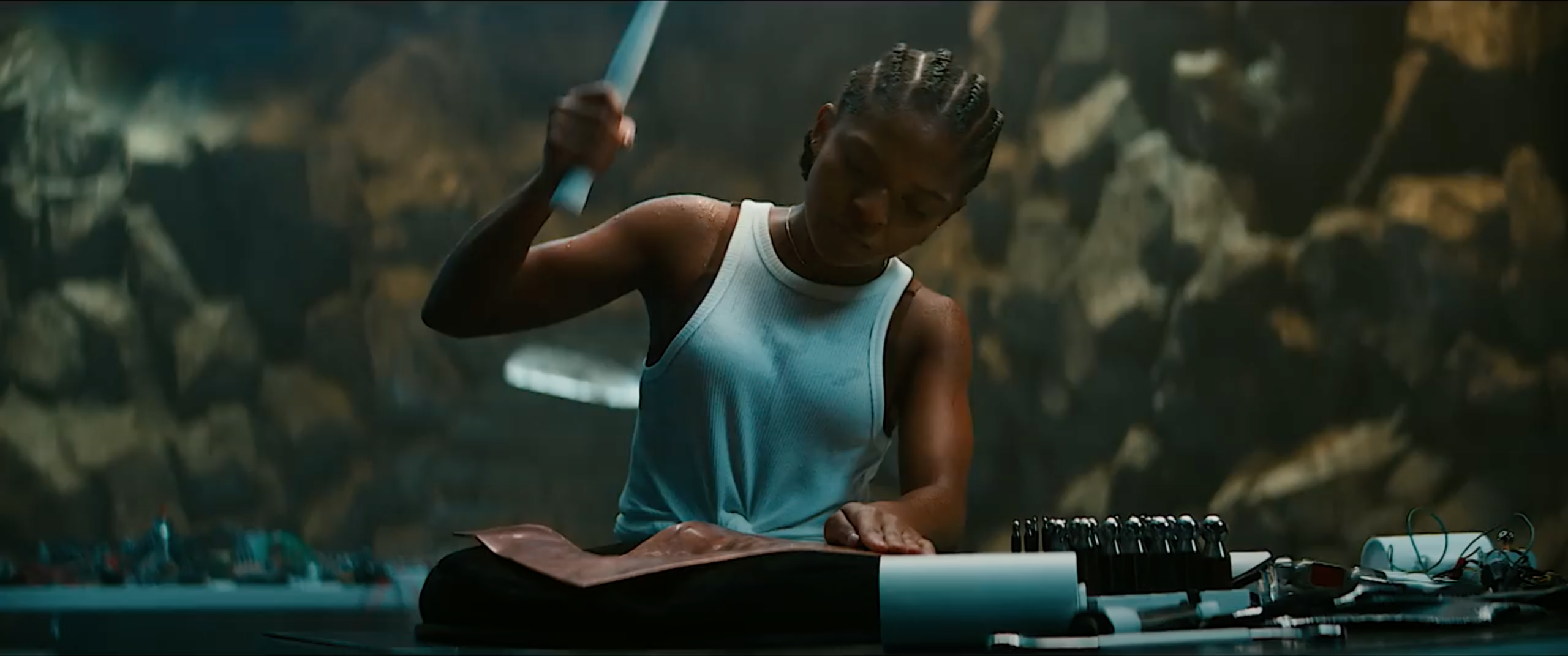 Riri Williams in Black Panther: Wakanda Forever