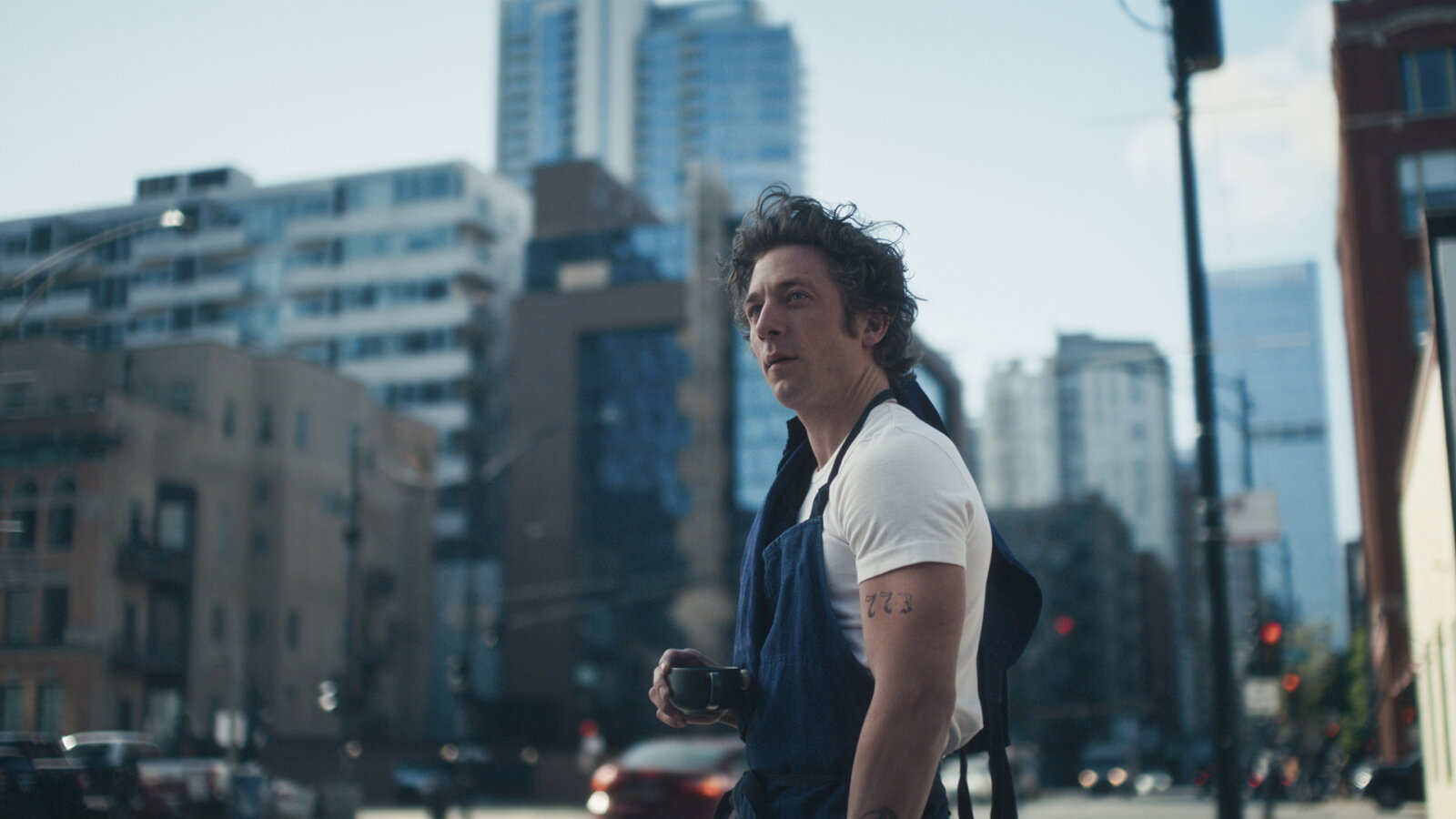 Jeremy Allen White in una scena di The Bear 4