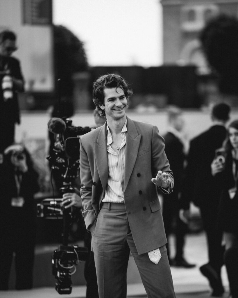 Andrew Garfield al photocall per la Mostra del cinema di Venezia 82 - © Giulia Parmigiani per ScreenWorld.it