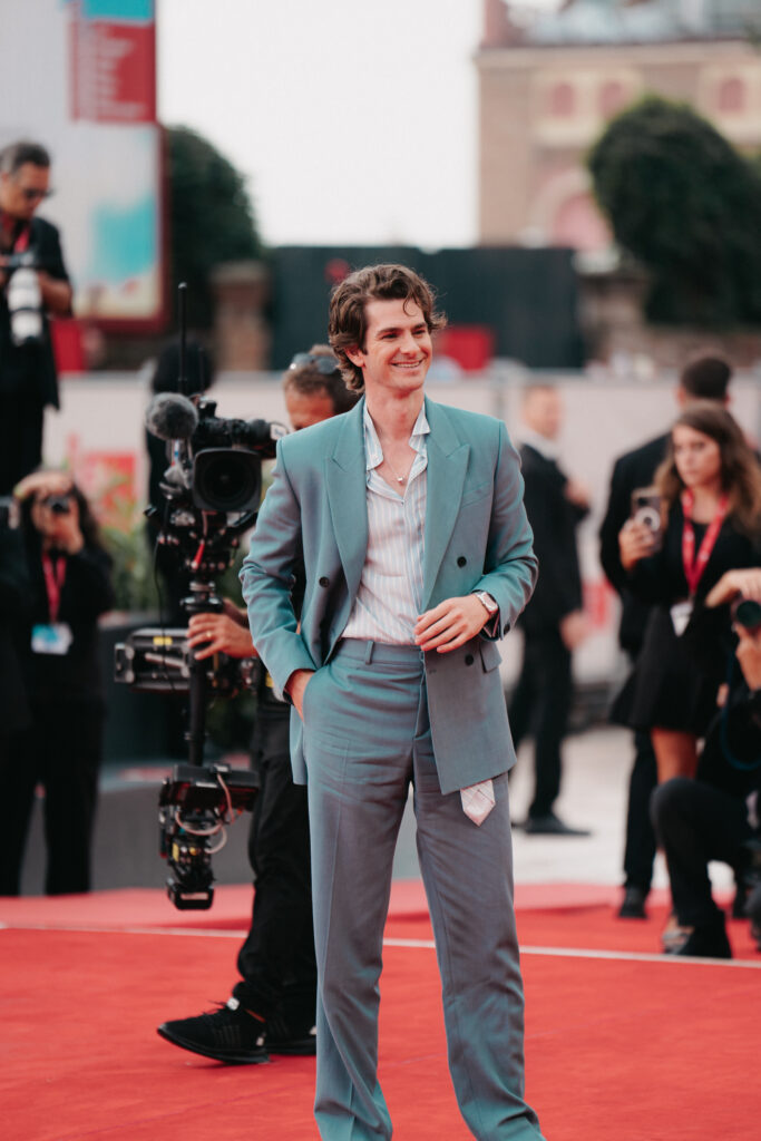 Andrew Garfield al photocall per la Mostra del cinema di Venezia 82 - © Giulia Parmigiani per ScreenWorld.it