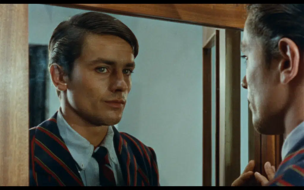 Alain Delon nei panni di Tom Ripley