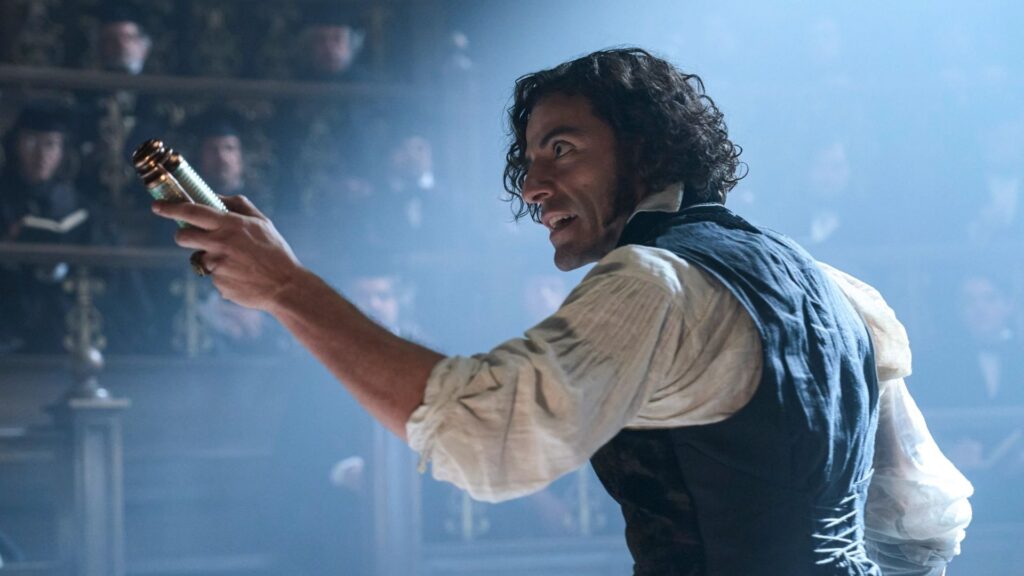 Oscar Isaac in Frankenstein