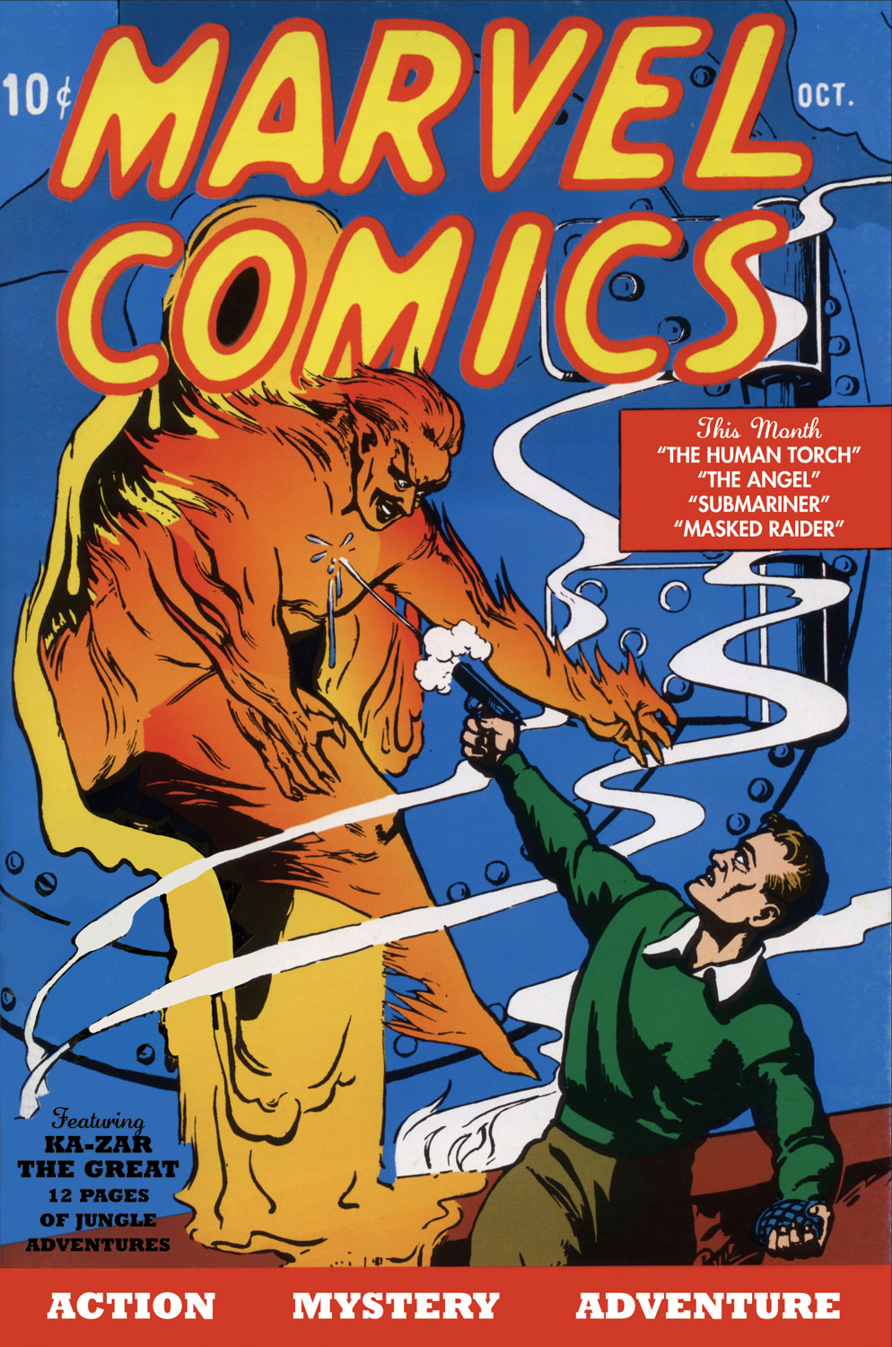 La copertina di Marvel Comics #1 