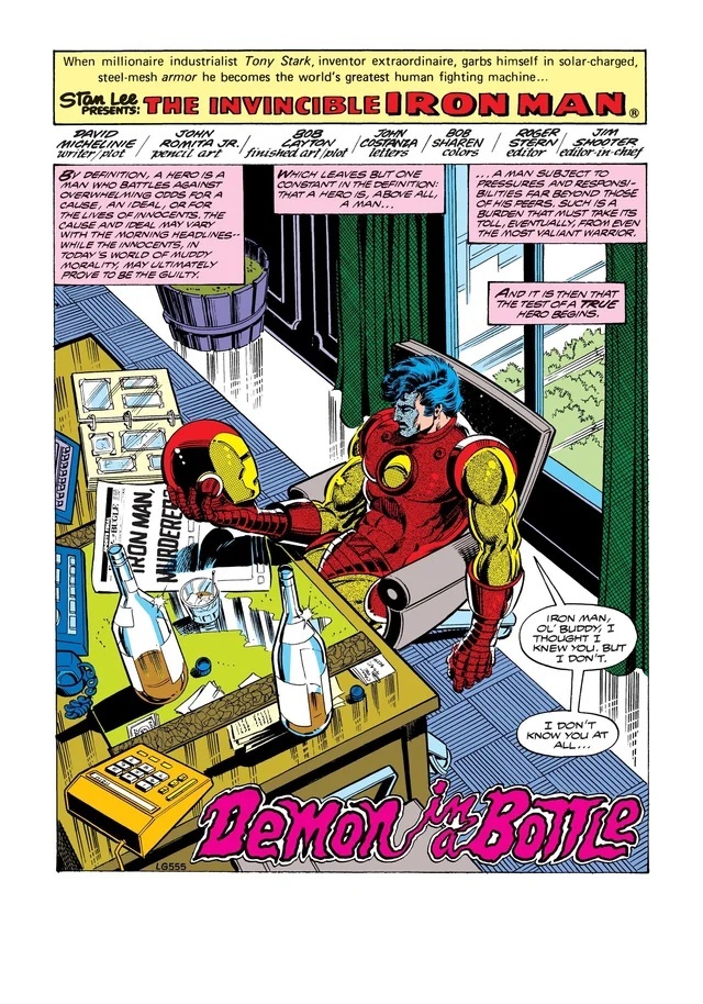Il Demone nella Bottiglia: Tony Stark affronta il suo demone 