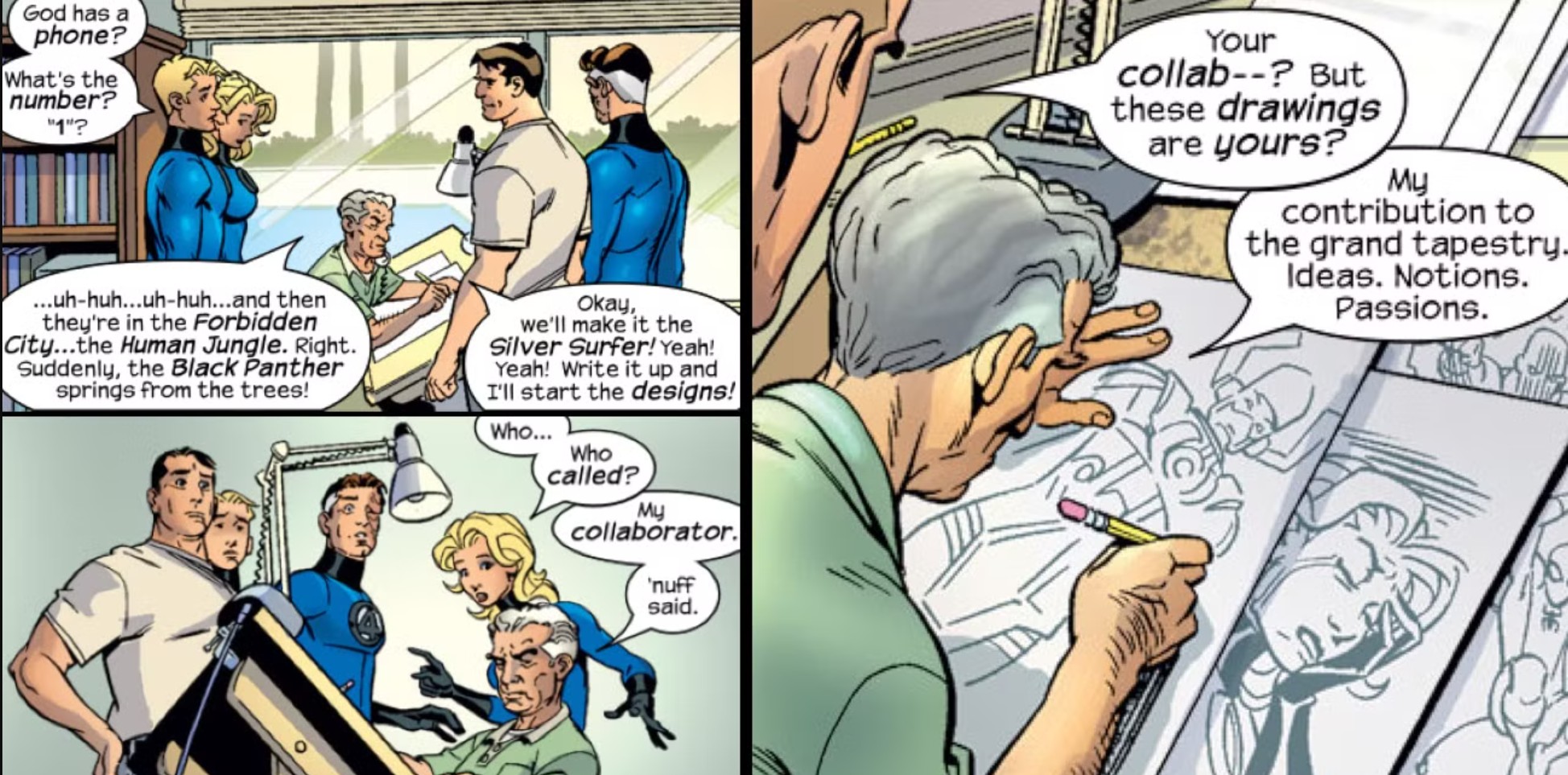 I Fantastici Quattro incontranno...Jack Kirby! (Nell'Aldilà) 