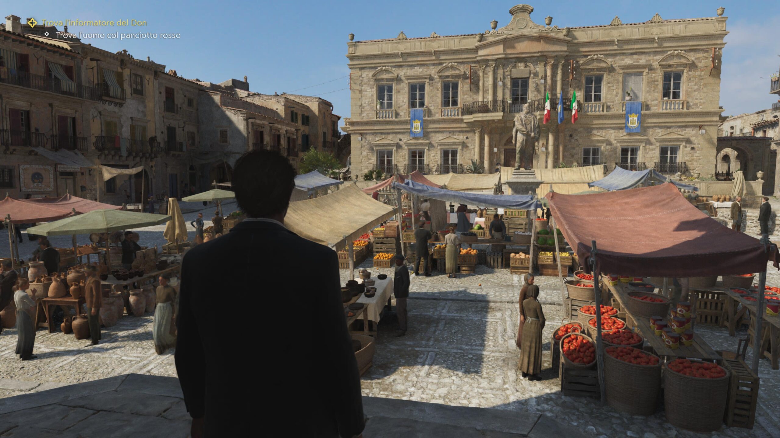 Una sequenza di gioco in Mafia Terra Madre