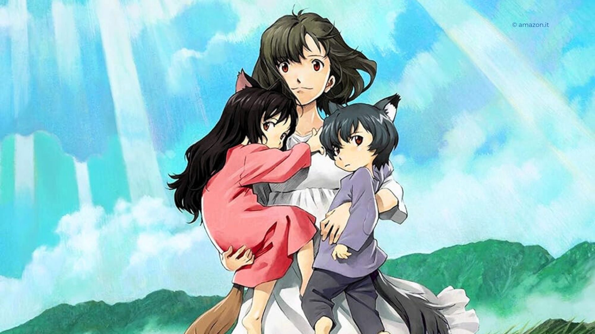 Wolf's children, Mamoru Hosoda © amazon.it