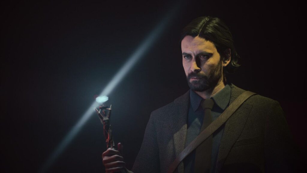 Alan Wake in uno scatto di Virtual Photography - Alan Wake 2