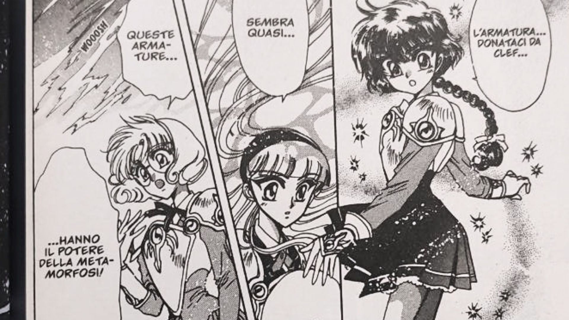 Magic Knight Rayearth, © Star Comics