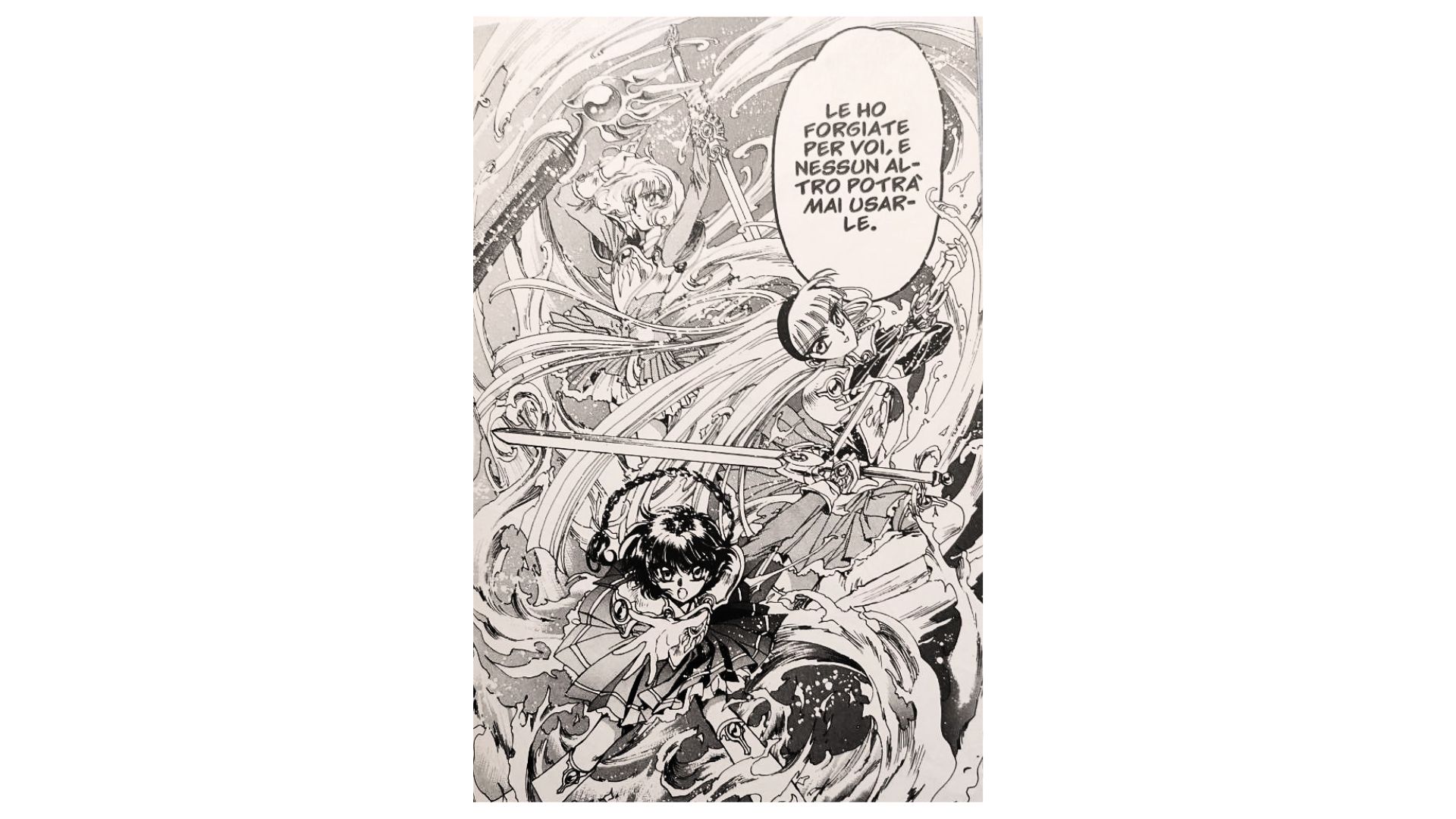 Magic Knight Rayearth, © Star Comics