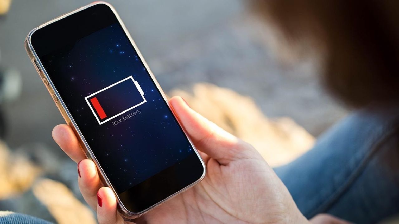 Batteria scarica dello smartphone