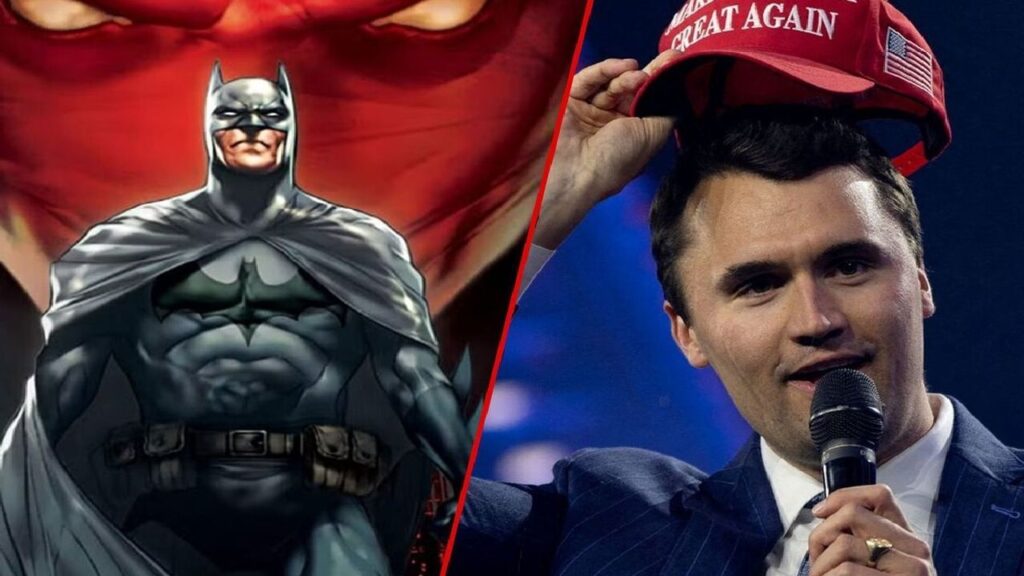 Charlie Kirk e Batman