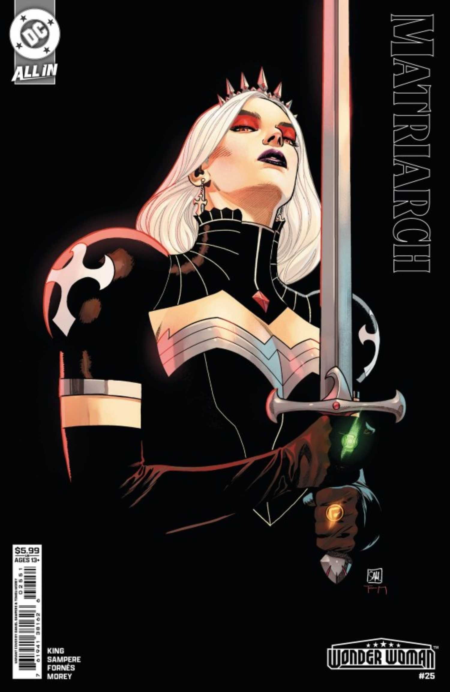 Cover di Wonder Woman 25