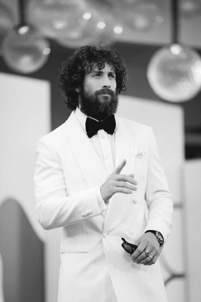 Aaron Taylor-Johnson al photocall per la Mostra del cinema di Venezia 82 - © Giulia Parmigiani per ScreenWorld.it