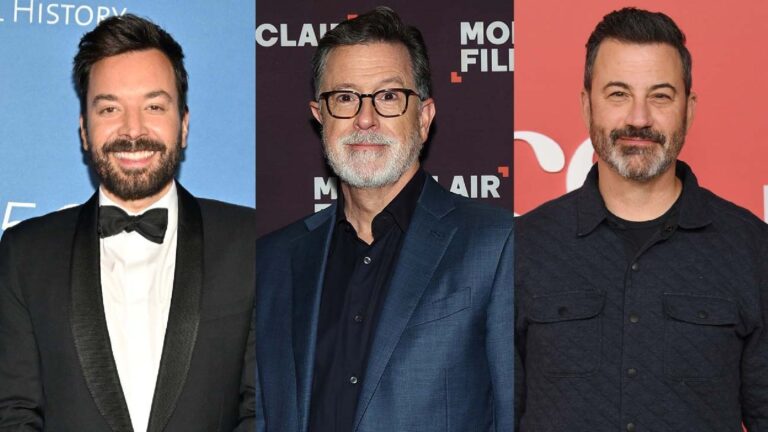 Jimmy Fallon, Stephen Colbert e Jimmy Kimmel