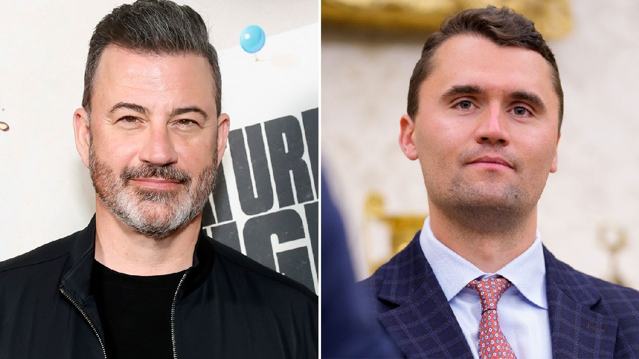 Jimmy Kimmel e Charlie Kirk
