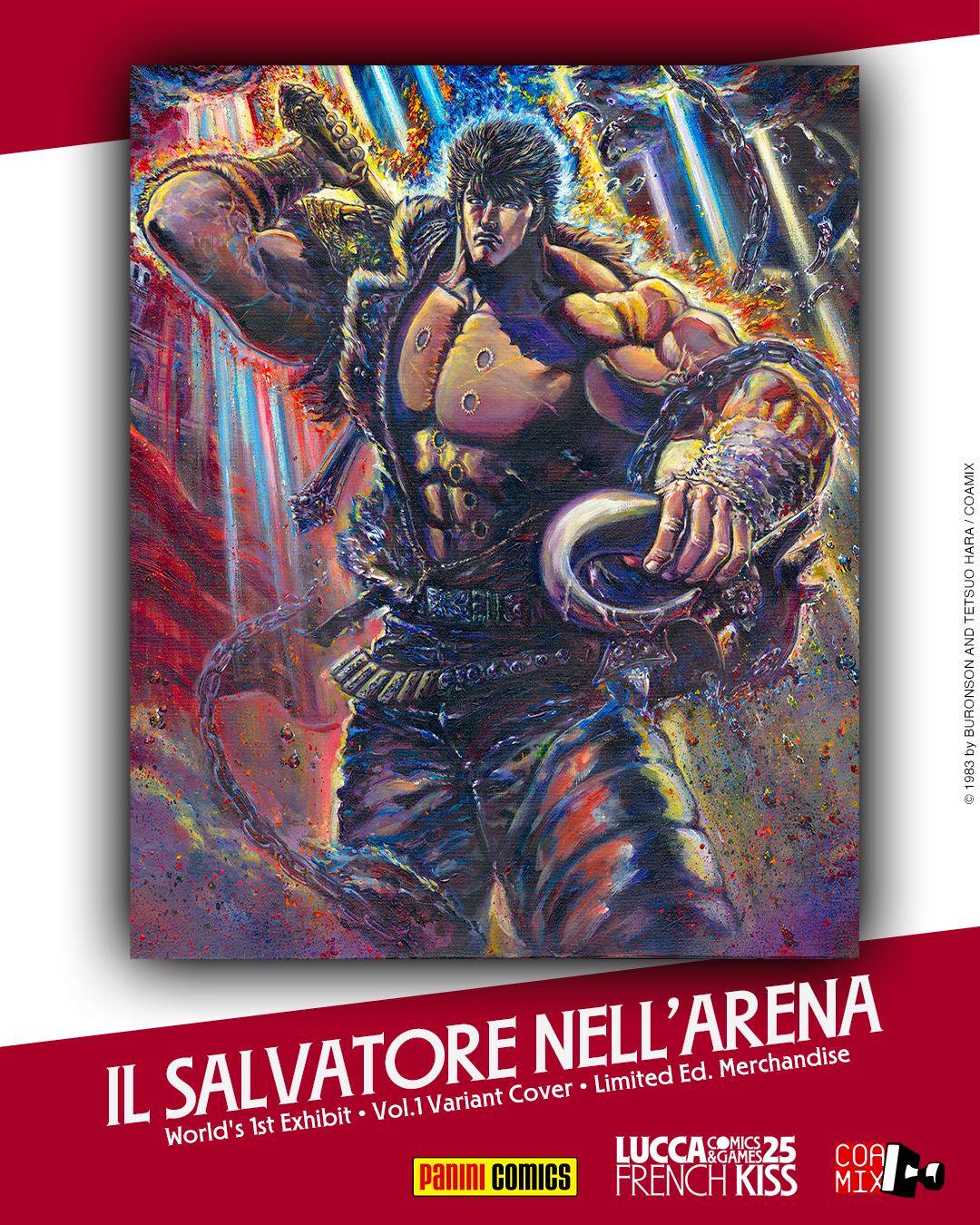 L'omaggio di Tetsuo Hara a Lucca Comics