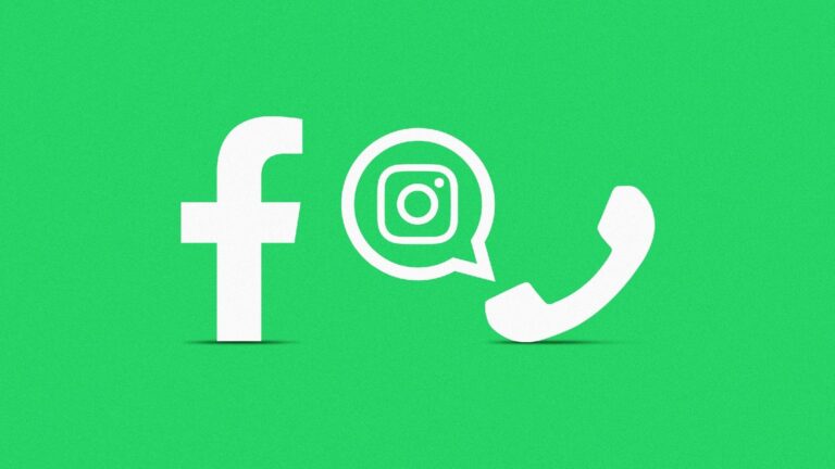 Loghi di Facebook e Whatsapp