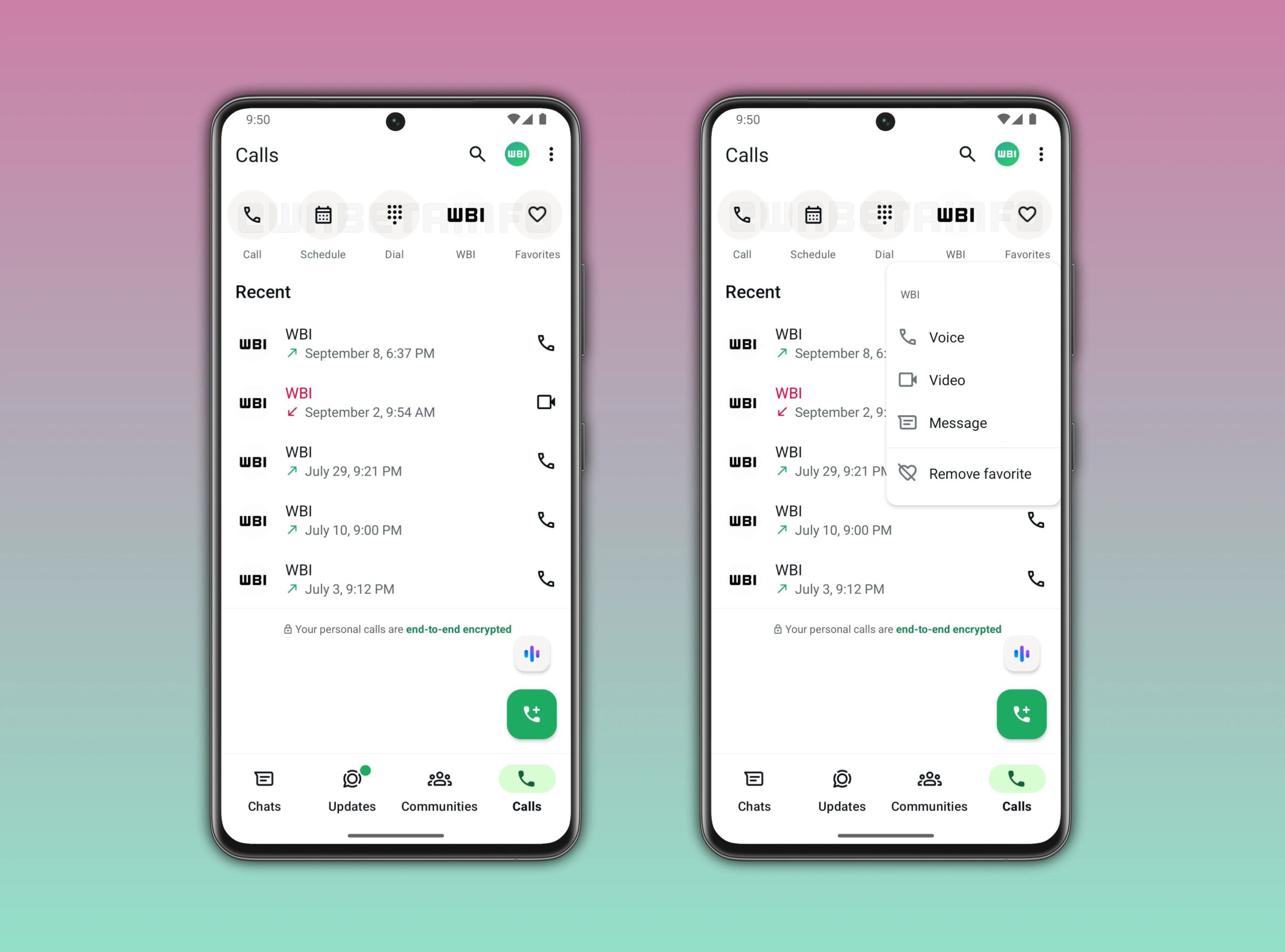 Nuove funzionalità di Whatsapp