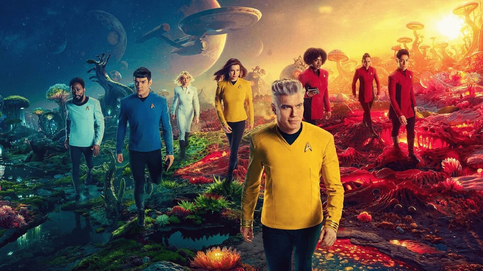 Poster di Star Trek Strange New Worlds