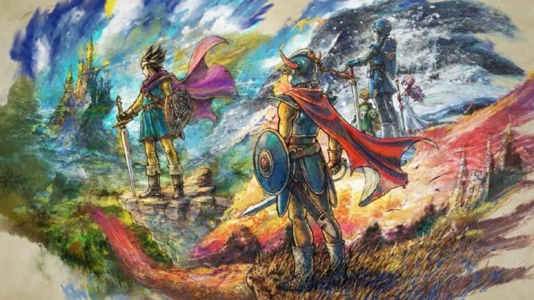 Vari capitoli della saga di Dragon Quest