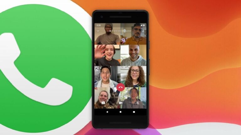 Videochiamate di gruppo di Whatsapp