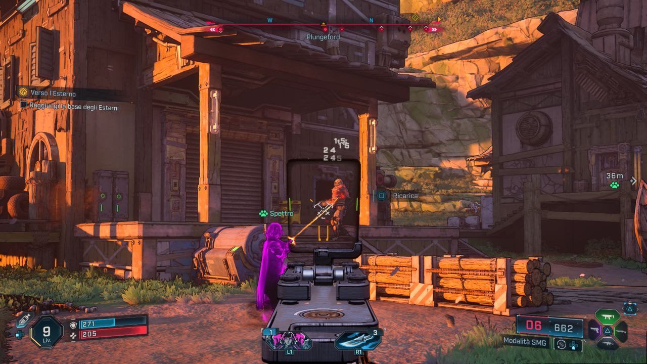 Spettro in battaglia in Borderlands 4