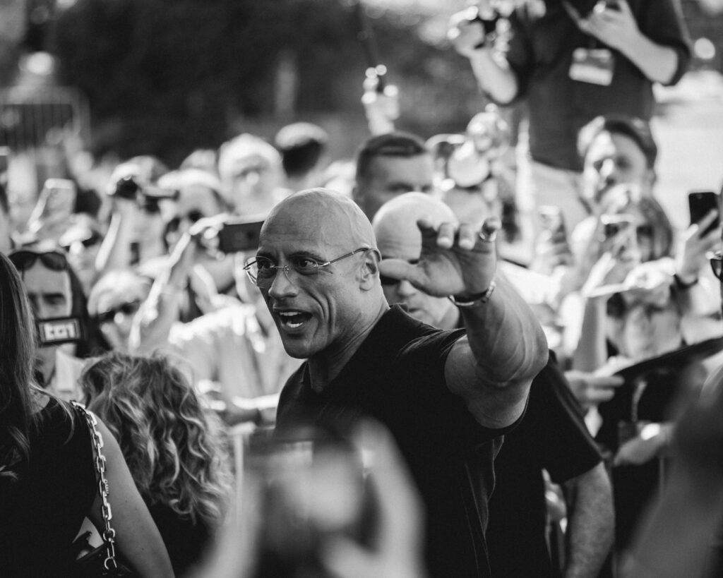 Dwayne Johnson allo sbarco al lido di Venezia per la Mostra del cinema di Venezia 82 - © Giulia Parmigiani per ScreenWorld.it